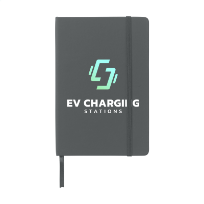 Picture of QUADRA PAPER PAPER NOTE BOOK A5 in Grey.
