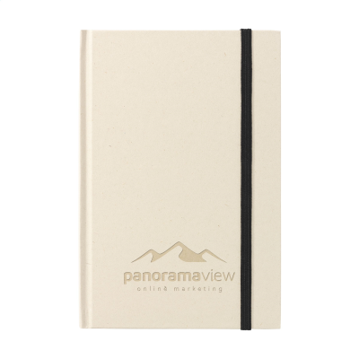 Picture of SUGARCANE BAGASSE PAPER NOTE BOOK A5 in Black