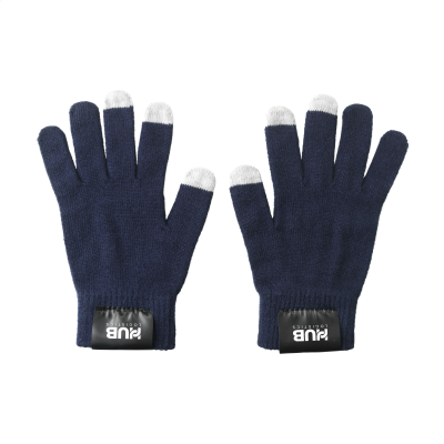Picture of TOUCHGLOVE GLOVES in Dark Blue.