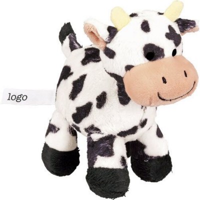 cow soft toy white black