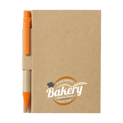 Picture of RECYCLENOTE-S NOTE BOOK in Orange.