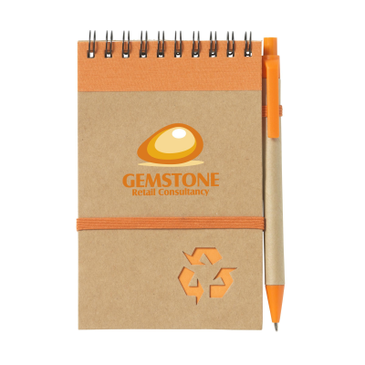 Picture of RECYCLENOTE-M NOTE BOOK in Orange