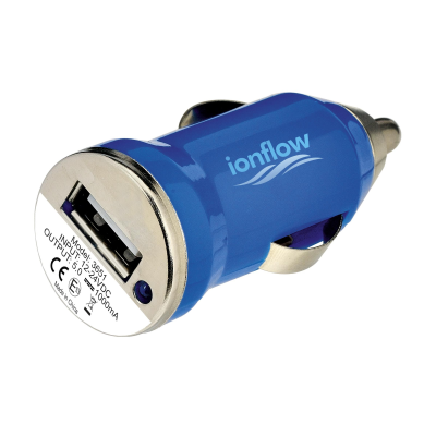 Picture of USB CARCHARGER PLUG in Blue