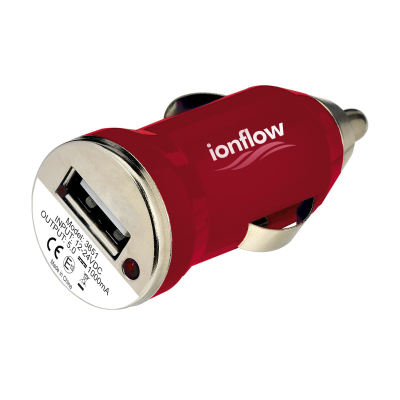 Picture of USB CARCHARGER PLUG in Red