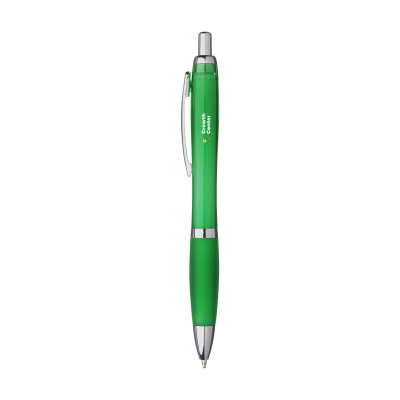 Picture of ATHOS SOLID GRS RECYCLED ABS PEN in Green.