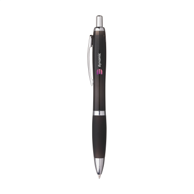 Picture of ATHOS SOLID GRS RECYCLED ABS PEN in Black.