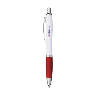 Picture of ATHOS SOLID GRS RECYCLED ABS PEN in Red