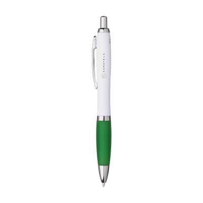 Picture of ATHOS SOLID GRS RECYCLED ABS PEN in Green.