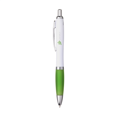 Picture of ATHOS TRANS GRS RECYCLED ABS PEN in Lime.