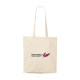 Picture of NATURAL SQUARE BAG (165 G & M²) COTTON BAG in Ecru