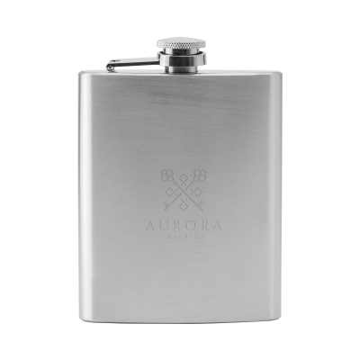 Picture of HIP FLASK DRINK BOTTLE in Silver.