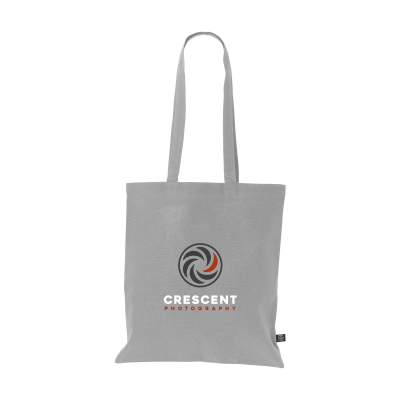 Picture of SHOPPY COLOUR BAG GRS RECYCLED COTTON (150 G & M²) in Grey.