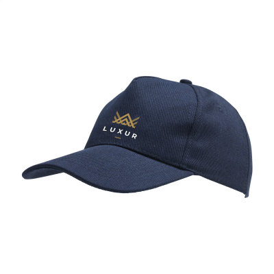 Picture of HAMAR CAP RECYCLED COTTON CAP in Navy