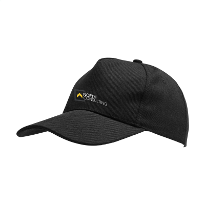 Picture of HAMAR CAP RECYCLED COTTON CAP in Black