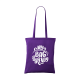 Picture of SHOPPY COLOUR BAG (120 G & M²) COTTON BAG in Purple