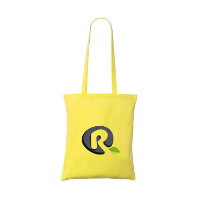 Picture of SHOPPY COLOUR BAG COTTON BAG in Yellow