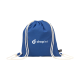 Picture of PROMOCOLOUR GRS RECYCLED COTTON BACKPACK RUCKSACK (150 G & M²) in Blue