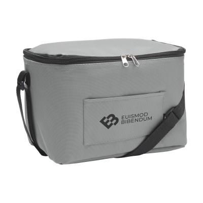 Picture of ZEMBLA RPET COOLING BAG in Grey.