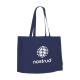Picture of ECO SHOPPER GOTS ORGANIC COTTON (180 G & M²) BAG in Navy