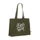Picture of ECO SHOPPER GOTS ORGANIC COTTON (180 G & M²) BAG in Olive