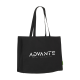 Picture of ECO SHOPPER GOTS ORGANIC COTTON (180 G & M²) BAG in Black