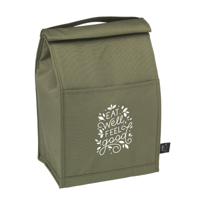 Picture of BE COOL GRS RPET LUNCH BAG in Olivegreen.