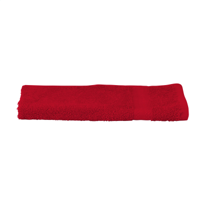 Picture of SOLAINE PROMO GUEST TOWEL (360 G & M²) in Red