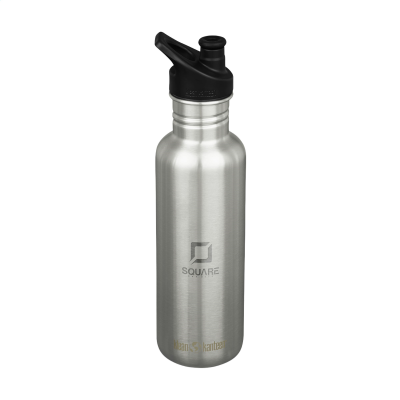 Picture of KLEAN KANTEEN CLASSIC RECYCLED WATER BOTTLE 800 ML in Silver