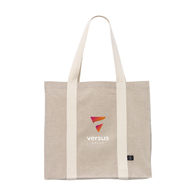 Picture of LINE GRS RECYCLED SHOPPER TOTE BAG (210 G & M²) in Ecru