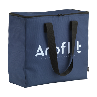 Picture of RPET FRESHCOOLER-XL COOL BAG in Blue