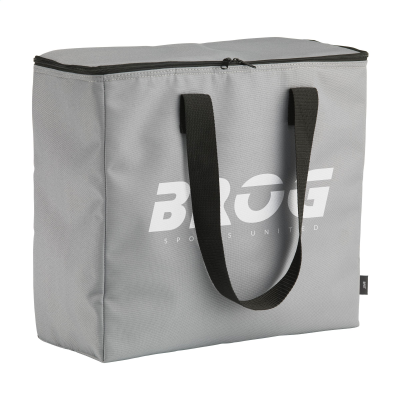 Picture of RPET FRESHCOOLER-XL COOL BAG in Grey