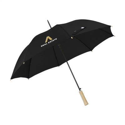 Picture of 	EVEREST RPET UMBRELLA 23 INCH in Black