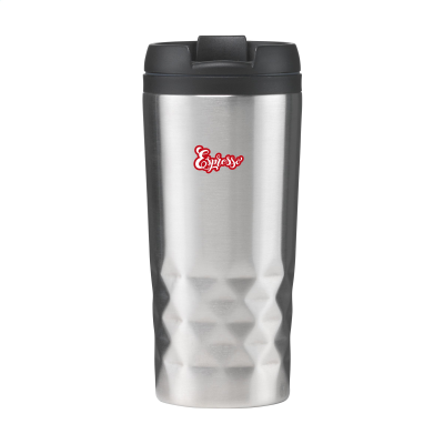 Picture of GRAPHIC MUG THERMO CUP in Silver.