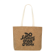 Picture of LAGOS CORK SHOPPER TOTE BAG in Ecru