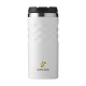 Picture of GEOMETRIC MUG RCS RECYCLED STEEL 280 ML THERMO CUP in White