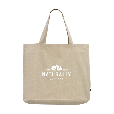 Picture of GIANT GRS RECYCLED SHOPPER TOTE BAG (210 G & M²) in Ecru