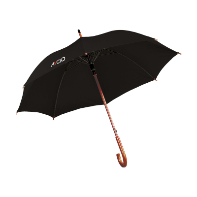 Picture of FIRSTCLASS RCS RPET UMBRELLA 23 INCH in Black