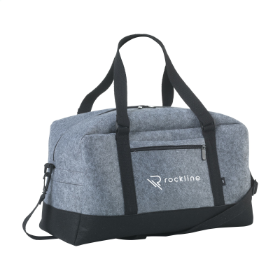 Picture of FELTRO RPET WEEKEND BAG TRAVELLING BAG in Grey