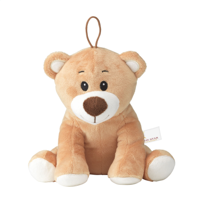 Picture of THOM PLUSH BEAR CUDDLE TOY in Brown.