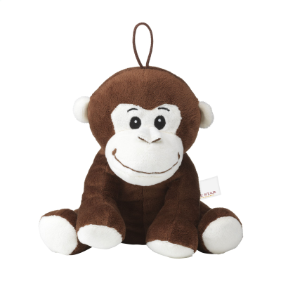 Picture of MOKI PLUSH APE CUDDLE TOY in Brown.