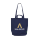 Picture of ORGANIC COTTON CANVAS GOTS TOTE BAG (280 G & M²) in Navy