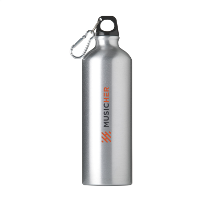 Picture of ALUMAXI GRS RECYCLED 750 ML WATER BOTTLE in Silver..