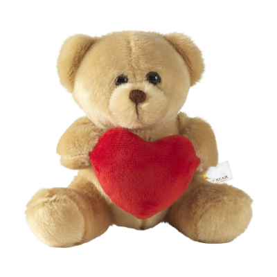 Picture of WITH LOVE BEAR CUDDLY TOY in Brown