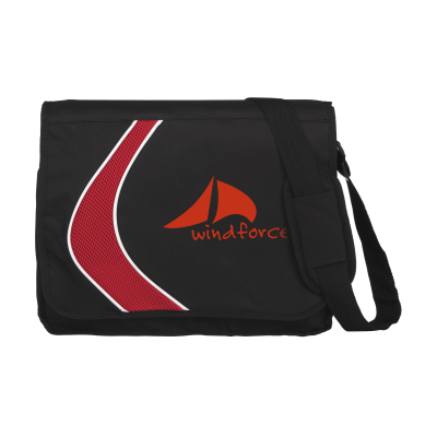 Picture of BOOMERANG DOCUMENT BAG in Red