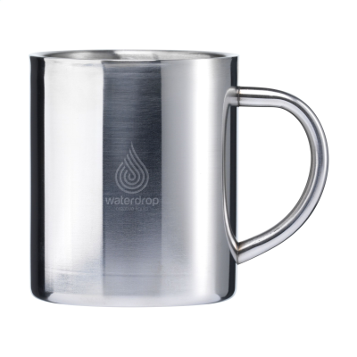 Picture of ISOMUG RCS RECYCLED STEEL 300 ML CUP in Silver