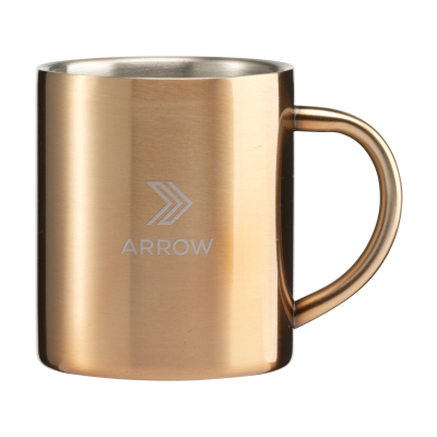 Picture of ISOMUG RCS RECYCLED STEEL 300 ML CUP in Copper