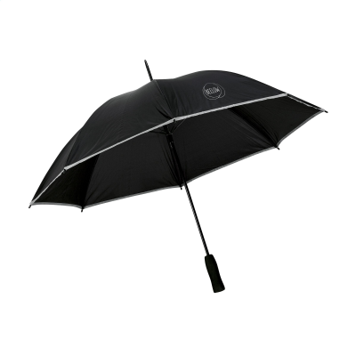 Picture of REFLECTCOLOUR STORM UMBRELLA in Black.