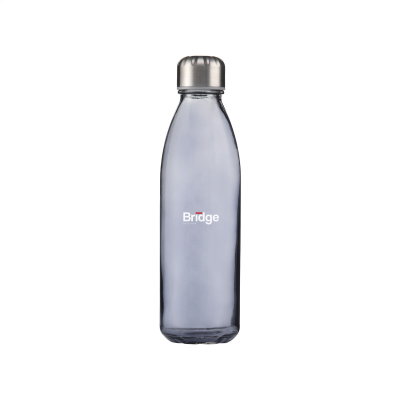 Picture of TOPFLASK GLASS 650 ML DRINK BOTTLE in Black