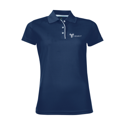 Picture of SOLS CRICKET POLO LADIES in Navy