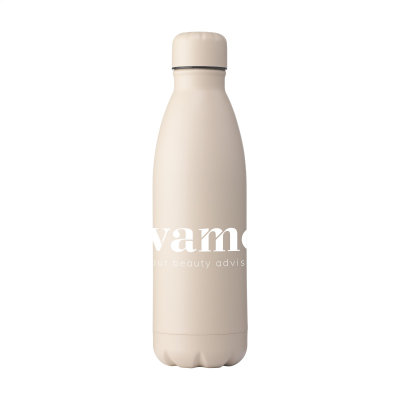 Picture of TOPFLASK PREMIUM RCS RECYCLED STEEL DRINK BOTTLE in Beige